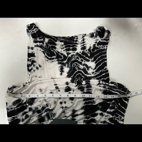 Gypsy 05 Women's Tie Dye Jersey Romper Jumpsuit long pants one piece Sz S