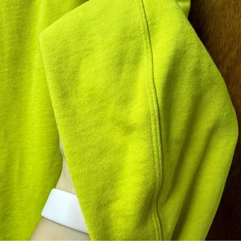 Lululemon Perfectly Oversized Crew Crewneck Pullover Sweatshirt Yellow