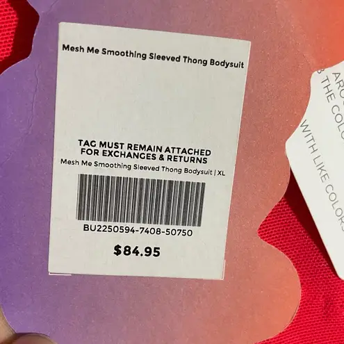 YITTY NWT Mesh Me Smoothing Sleeved Bodysuit