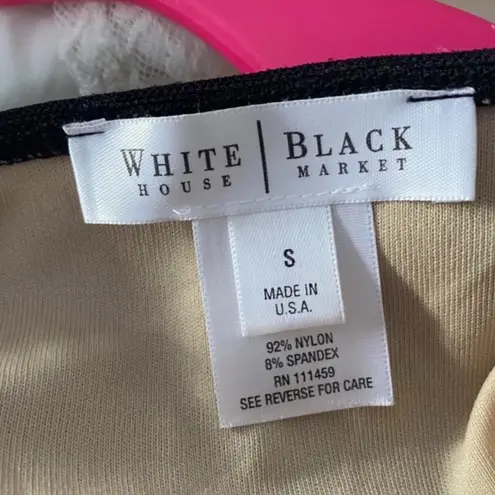 White House | Black Market black house white market vintage mesh lingerie type top