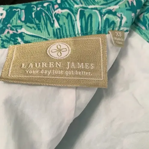 Lauren James  tropical print skirt