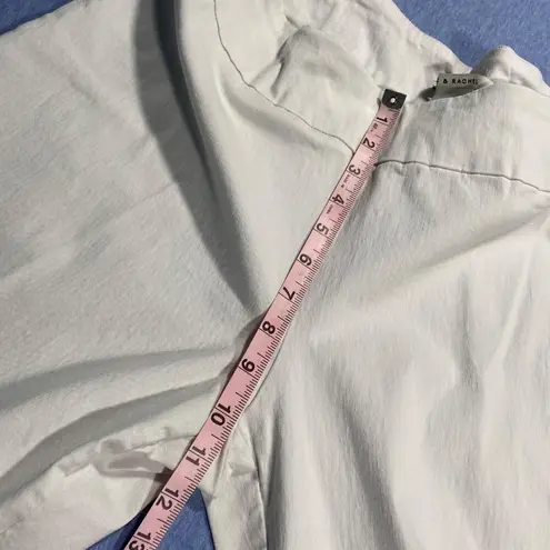 Zac & Rachel Womens White Cropped Pants Size 16