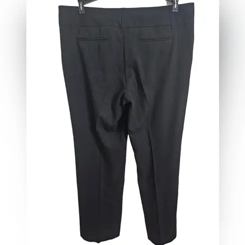 Daisy Fuentes Tailored Straight Leg Black Dress Pants Work Sz 14