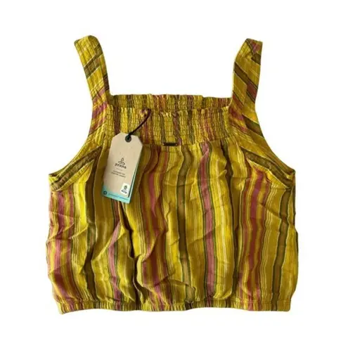 prAna  Little Palm Cami Leapfrog‎ Stripe NWT XL 1