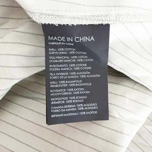 Club Monaco NEW Collar A Line V Neck Faux Wrap Robe Stretch Waist Mini Dress 8