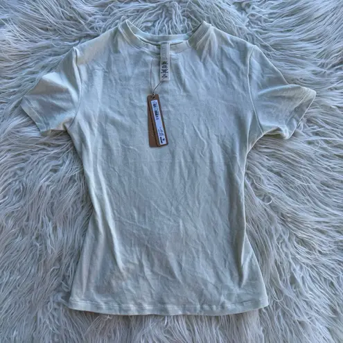 SKIMS Cotton Jersey T-Shirt Bone Size XS
