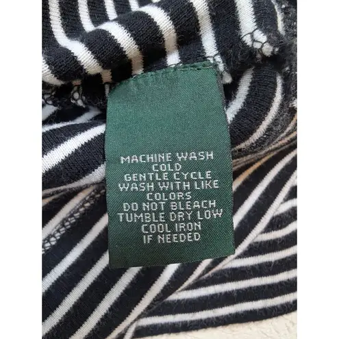 Lauren Jeans Co Striped Henley Top