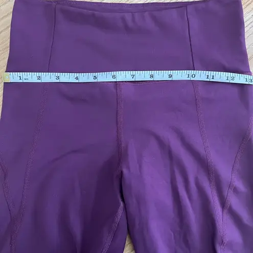 Girlfriend Collective  High Rise Bike Shorts Purple/Maroon/ Plum Size XS/S