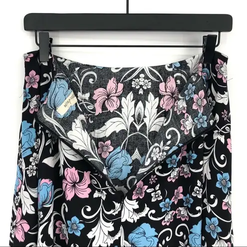 MORRISDAY THE LABEL Gypsy Rose Maxi Skirt Black White Pink Blue S