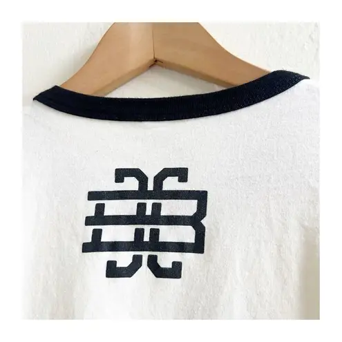 Central Coast Barbell Women’s Cotton Tee Athletic Size XS Cream Black Gym