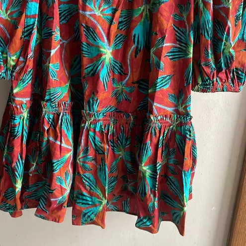 Ulla Johnson Alita Dress in Red Tropical