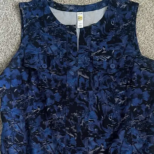 Lole Marina Dress In Midnight Digifleur