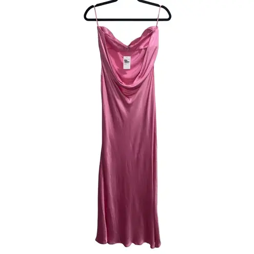 Bec & Bridge NEW NWT Moon Dance Strapless Maxi Dress Candy Pink