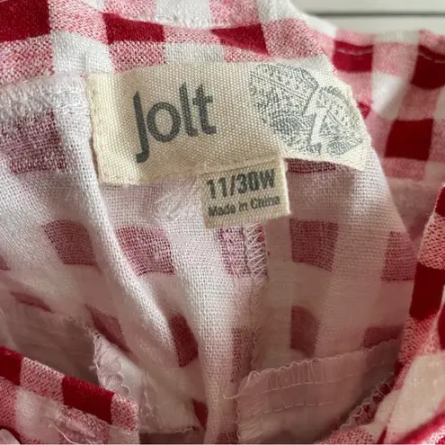 Jolt  Gingham Checkered Shorts