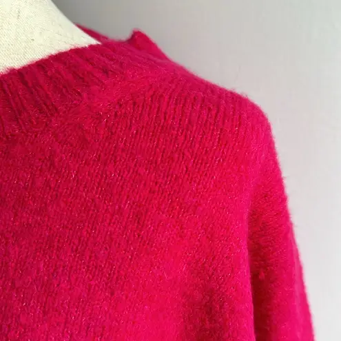 J.Crew Crew Hot Pink Sweater