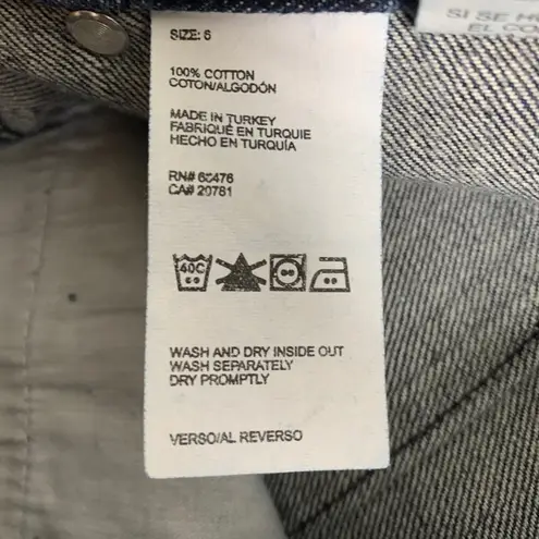 Tommy Hilfiger *Y2K*  sz.6 trouser blue jeans straight leg