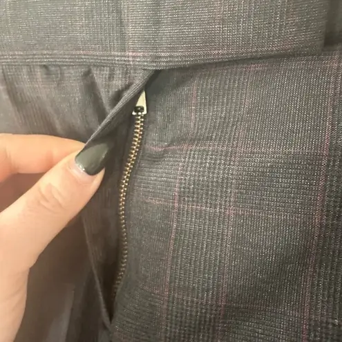 Stella McCartney Plaid Gray Wool Trousers Size 36