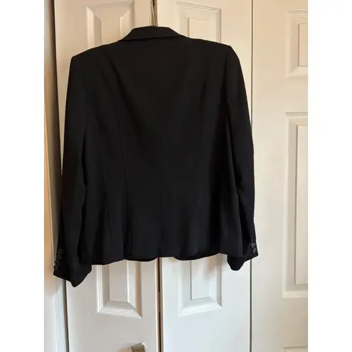 Rafaella Black Textured Blazer – Petite 14P – Excellent Condition