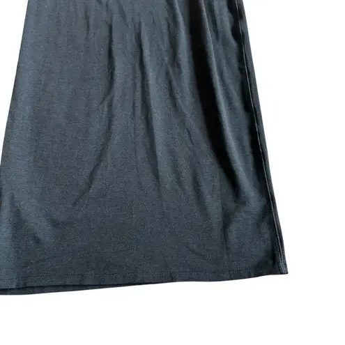 Vuori Halo Midi Dress Sleeveless Grey Stretch Built-in Bra Size XS Women's