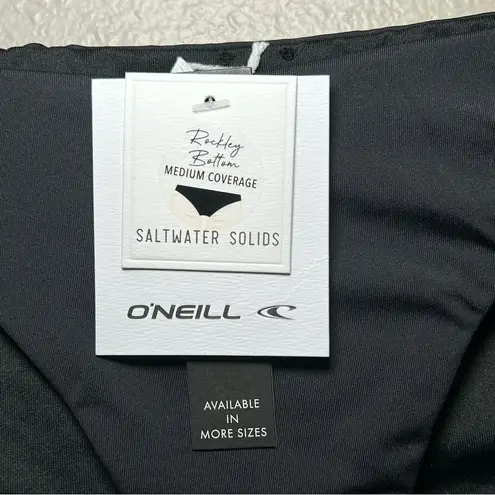 O'Neill NEW O’Neill Saltwater Solids Rockley Classic Black Bikini Bottoms size medium