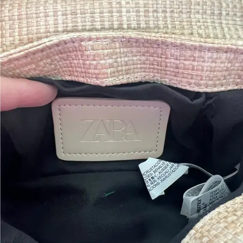 ZARA  Cream Shoulder Bag with Chain Strap - Image 2