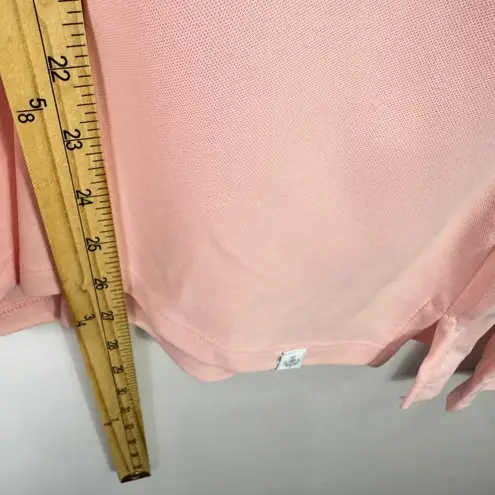 Lady Hagen Polo Shirt Women L Long Sleeve Pink Golf UPF 25 HydroDri Tennis Top