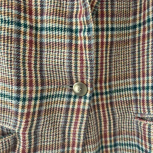 Sag Harbor Vintage Plaid Blazer