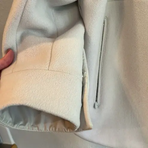 Lululemon  Insulated Wool Shirt Jacket Natural Ivory Size 12