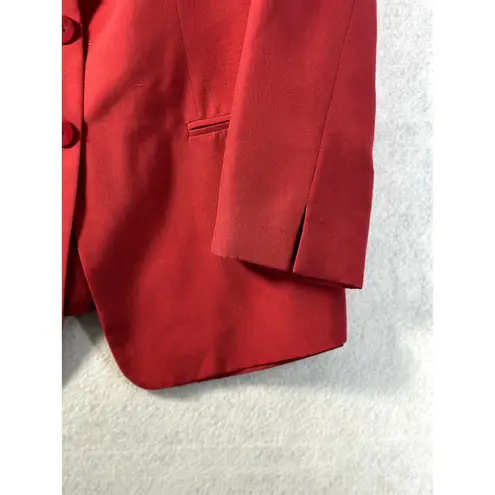 Giorgio Armani EU SZ 46 Blazer Notched Collar Pure Silk Designer Vintage Chic