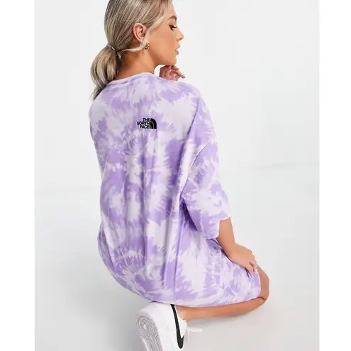 The North Face  Lilac Tie Dye T-Shirt Dress