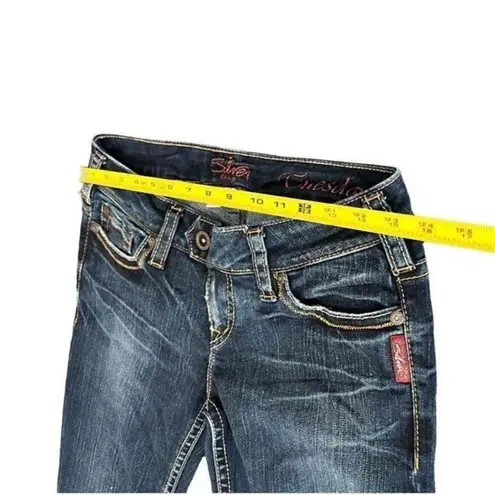 Silver Jeans Co boots cut jeans size 28