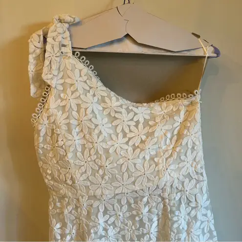 Lost + Wander Like New! White Lace Madonna Lily Maxi Dress | Size L