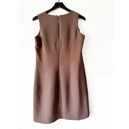 Vintage INC International Concepts Brown Sheath Dress Size 10