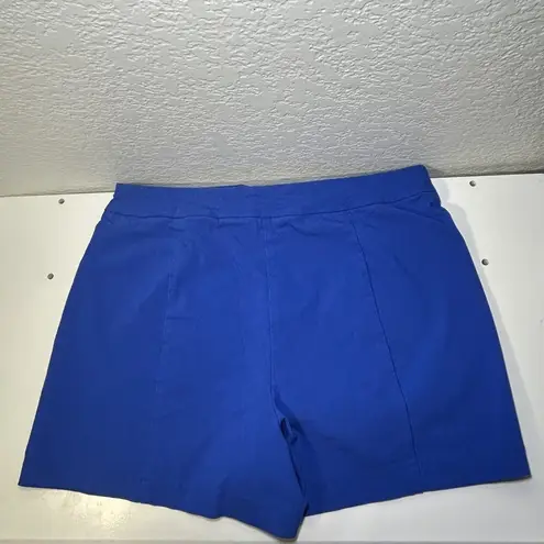 Soho Blue Shorts Button Accents Size Petite L