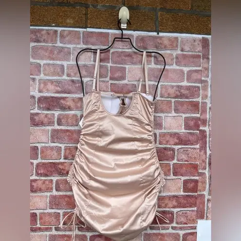 OW Intimates Freja Nude Dress size small Tan