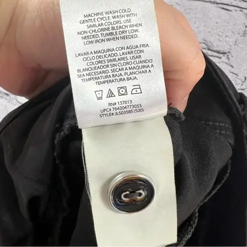 Isaac Mizrahi  New York Black Chino Shorts 5”‎ Inseam Size 8