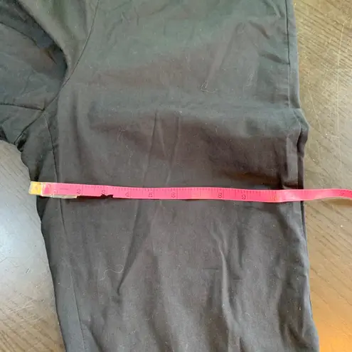 Liv by Habitat Black Stretch Pants Women L Cropped Pull