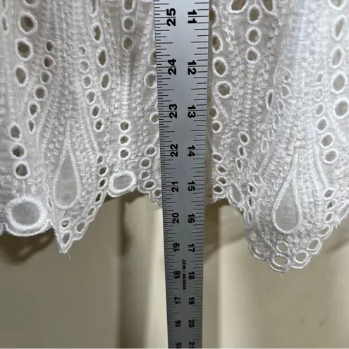 Ramy Brook NWT  Bruno Tiered Crochet Mini Skirt size M