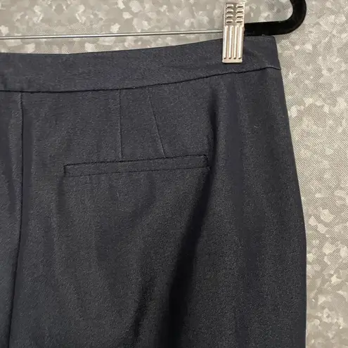 Dana Buchman Charcoal Gray Straight Leg Dress Pants - Size 10 Short - Buckles