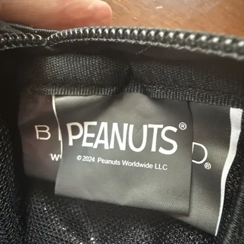 Snoopy Crossbody Fanny Pack Peanuts Snoopy Bag Black