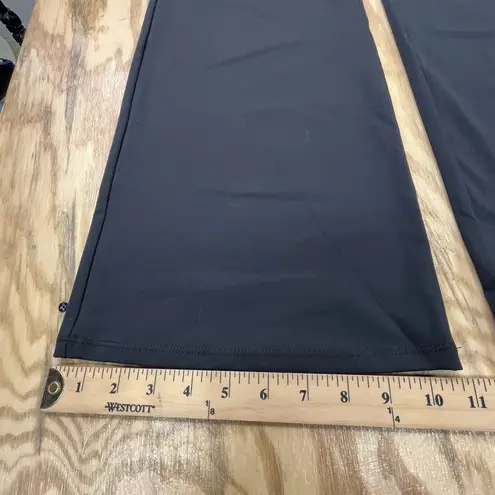 Halara Flex Flare Pants Womens Large Black Stretch Trousers Athleisure Casual