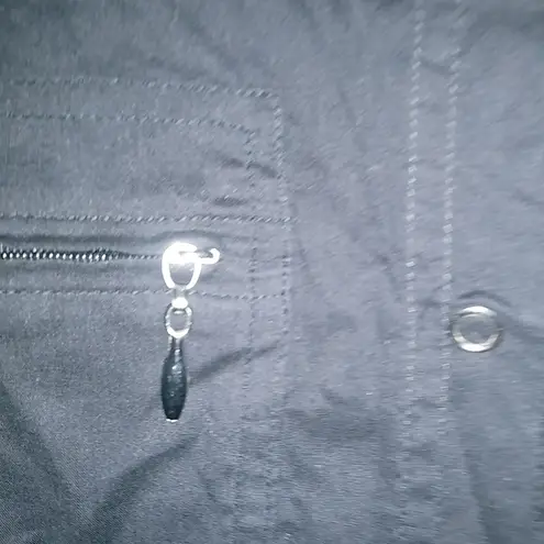 Christian Dior  S Black Cotton Zippers Top thumbnail 2