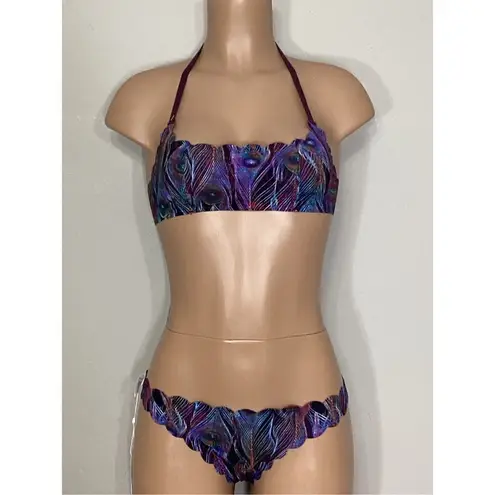 PilyQ New. plume reversible bikini set. Retails $169. S-top & L-bottom