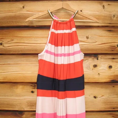 Eliza J Striped Maxi Dress 10