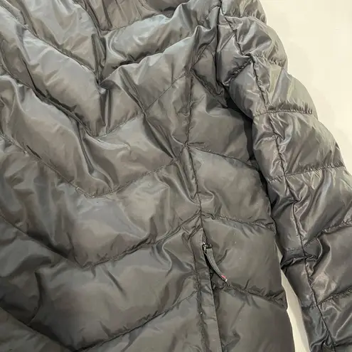 Fire + Ice Puffer Black Jacket