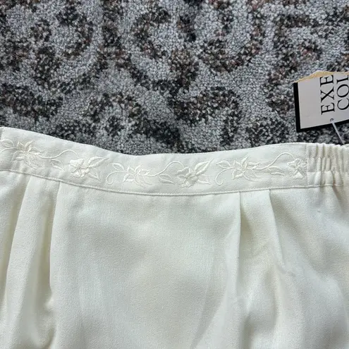 Vintage Executive Collection Blazer & Skirt Set Cream 14