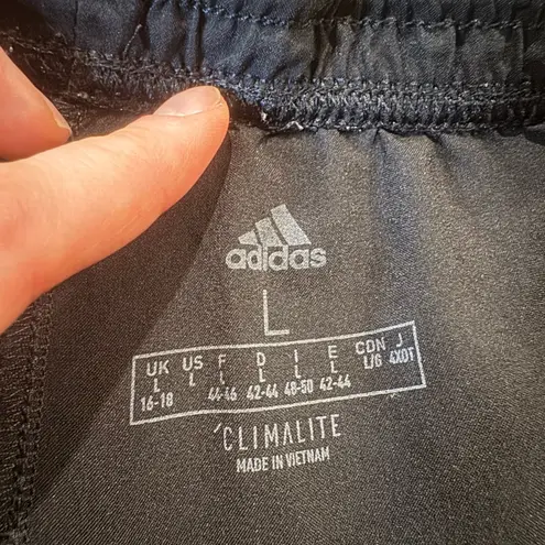 Adidas  Women's Black Athletic Running Shorts