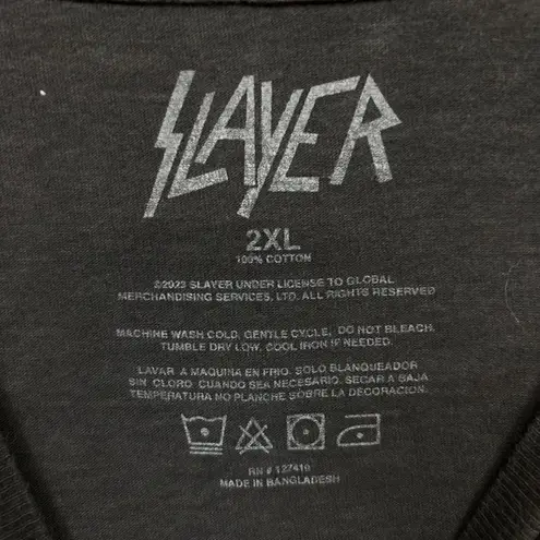 Slayer Demonic Goat Thrash Metal Band T-Shirt Size 2XL