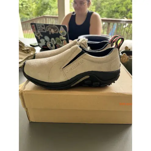 Merrell Men's Jungle Moc Classic Taupe J60801- US Women's Size 8 EU 38.5