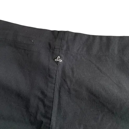 prAna  Womens M Black Athletic Hiking Shorts Quick Dry